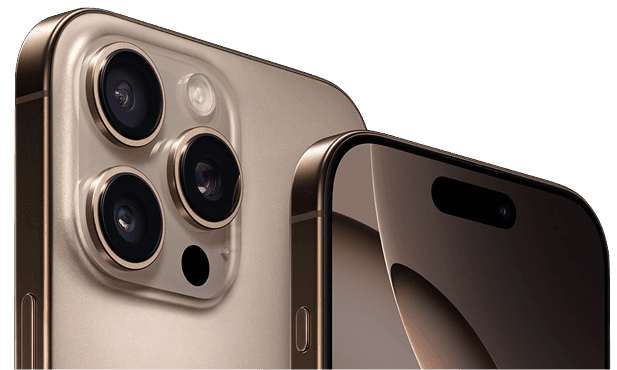 iPhone 16 Pro in Desert Gold
